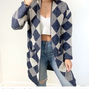 Peach Duster Cardigan